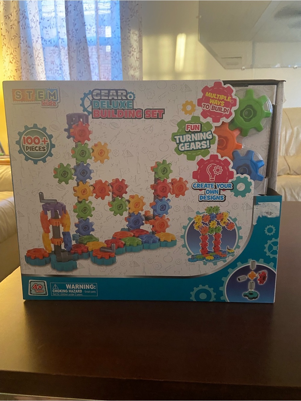 Gear Deluxe Building Set - Colorful Gears STEM Toy